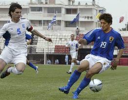 (5)Japan's U-23s wrap up Greek tour on winning note