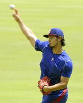 Baseball: Darvish gives Texas good news about shoulder