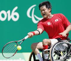 Japan's Kunieda proceeds to wheelchair tennis 3rd round