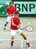 Tennis: Nishikori-Sugita pair seal Japan's Davis Cup win over Ukraine