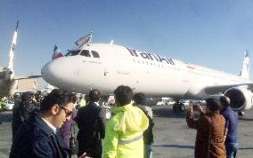 Iran's first new plane in 4 decades arrives in Tehran