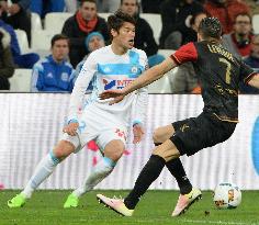 Soccer: Marseille beat Guingamp 2-0