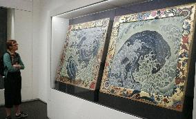 Japanese ukiyo-e artist Hokusai's exhibit opens in London