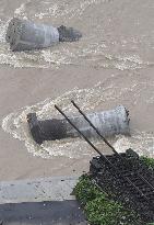 Heavy rain hits southwestern Japan
