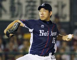 Baseball: Kikuchi shutout knocks Eagles out of 1st place