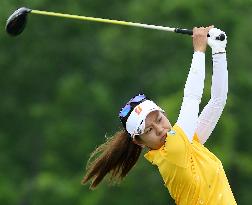 Golf: Miyazato in U.S. Women's Open practice round
