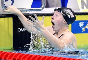 Swimming: King sets world record in women's 100 breaststroke