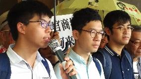 H.K. gov't appeals jail-free sentences for "Occupy" student leaders