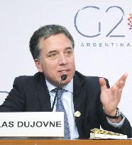 Argentine Treasury Minister Nicolas Dujovne