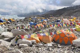 Mt. Everest base camp