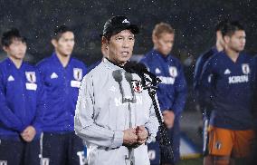 Football: Japan coach Nishino