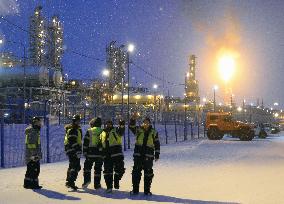 LNG plant in Russia