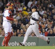 N.Y. Yankees' Matsui 2-for-4 against Boston Red Sox