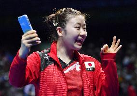 Japan's Fukuhara at quarterfinal