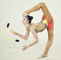 Olympics: Minagawa in rhythmic gymnastics qualifying