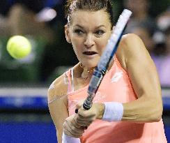 Radwanska beats Rio Olympic gold medalist Puig