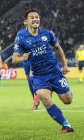 Okazaki scores 1st Champions League goal