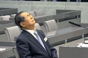 Ishihara again says not responsible for choice of new fish market site