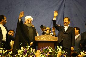 Rouhani wins Iran's presidential election