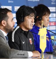 Football: Urawa Reds press conference for Club World Cup 5th-place match