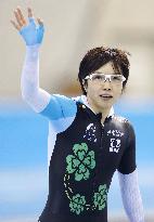 Speed skating: Olympic qualifying meet in Japan