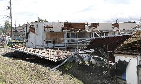 Typhoon in Japan