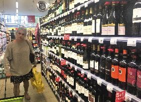 Supermarket in Brussels