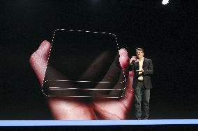 Samsung's foldable smartphone