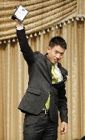 Nishikori awarded JTA's Outstanding Player of Year