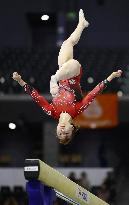 Gymnastics: Asuka Teramoto at NHK Cup