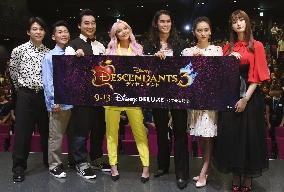 Dove Cameron and Booboo Stewart in Japan