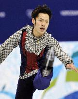 Japan's Takahashi wins men's figure skating bronze
