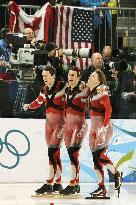 Canada wins men's speed skating team pursuit