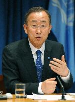 Ban announces intention to seek 2nd term