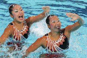 (3)Japan wins silver in Olympic synchronized duet