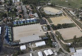 Aerial photo of Rio de Janeiro Olympics facility