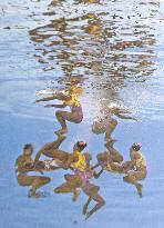 Synchronized swimming: Japan qualifies for team free final at worlds