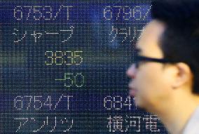 Sharp returns to Tokyo Stock Exchange's main section