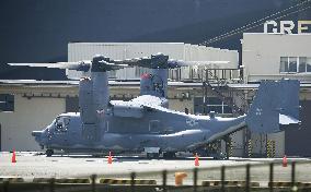 U.S. CV-22 Ospreys arrive in Japan