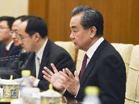 China-India foreign minister talks