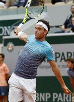 Tennis: Cecchinato at French Open