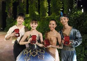 Japanese prize winners at Varna ballet competition