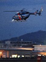 Night-time chopper patrol in Aichi