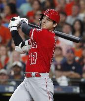 Baseball: Ohtani's birthday home run