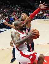 Basketball: Wizards-Rockets NBA game