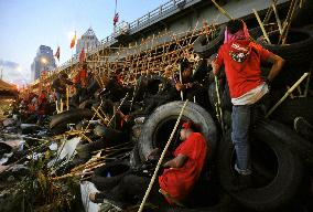 Simmering tension over antigovernment protests in Bangkok