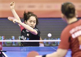Table Tennis: Japan's women secure medal at world team c'ships