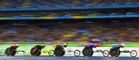 Paralympics: Wheelchair race in Rio
