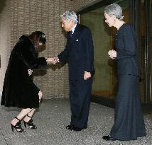 Emperor, empress meet with Thai princess at Imperial Palace