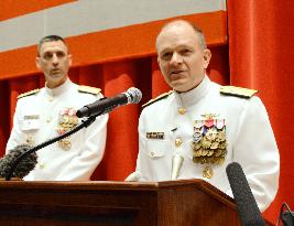 Rear Admiral Fenton assumes top post of U.S. Naval Forces Japan